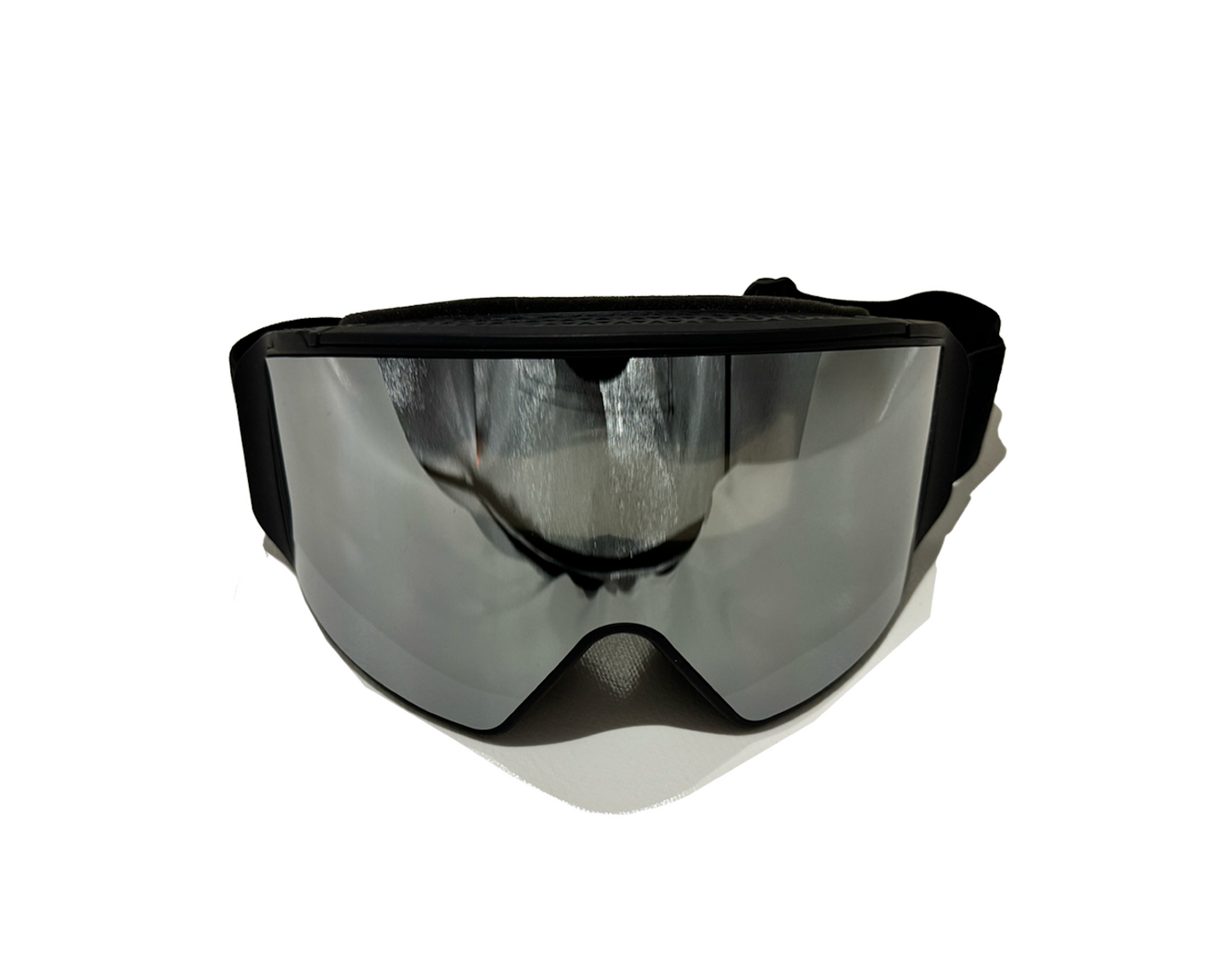 Ski goggles - Series 1 - Large-scale Vision Rimless - Silver and Black
