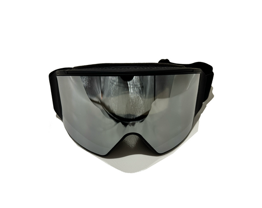 Ski goggles - Series 1 - Large-scale Vision Rimless - Silver and Black