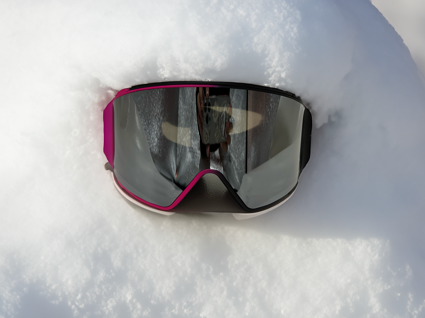 Ski goggles - Series 1 - Large-scale Vision Rimless - Pink