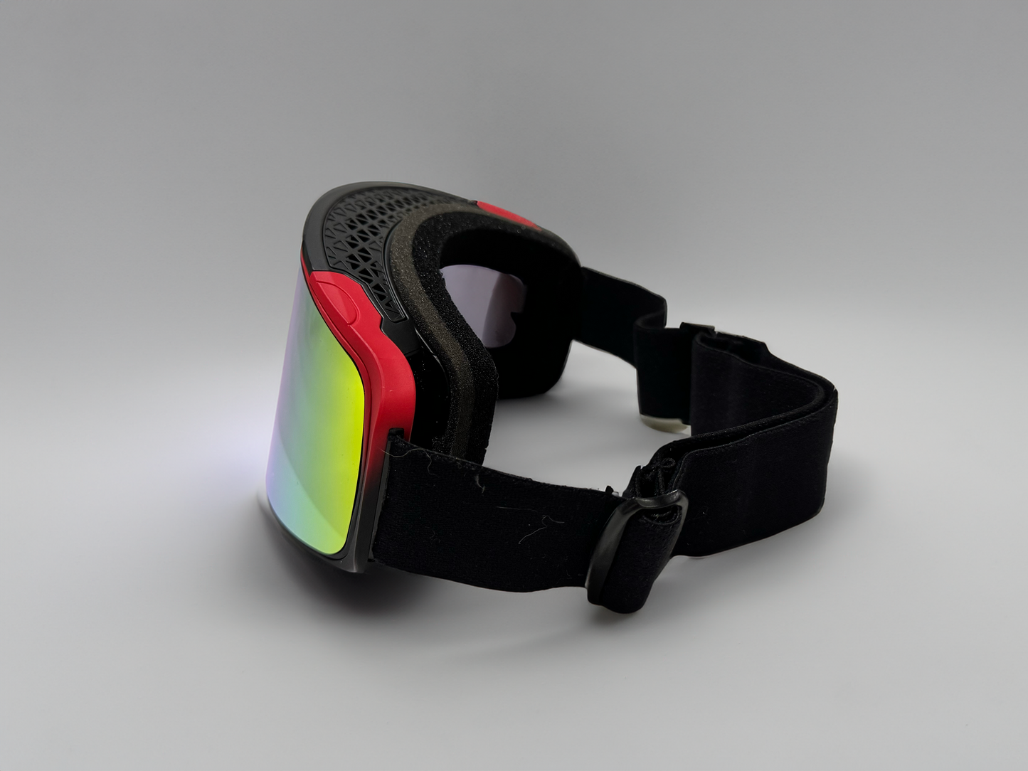 Ski goggles - Series 1 - Large-scale Vision Rimless - Red and Yellow